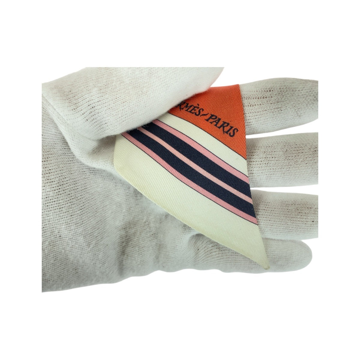 21205
HERMES エルメス 馬車の変遷 ツイリー マルチカラー ブルー グリーン シルク スカーフ リボンスカーフ レディース SA22