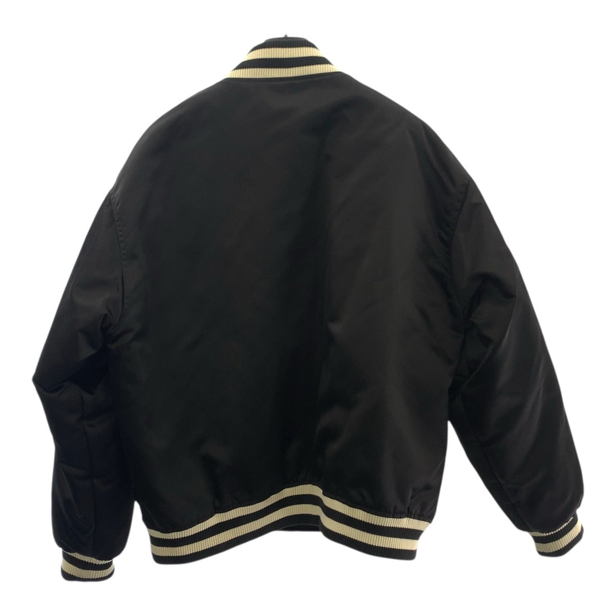 21220
LOUIS VUITTON ルイヴィトン エンブロイダードナイロンベースボールブルゾン サイズ54 ダークネイビー ナイロン / ポリエステル RM241 スタジャン メンズ ABP