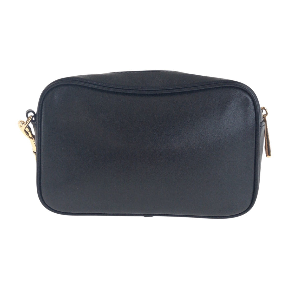 21222
MARC JACOBS マークジェイコブス ブラック 黒 ゴールド金具 レザー M0014465065 ショルダーバッグ ポシェット レディース ABP12