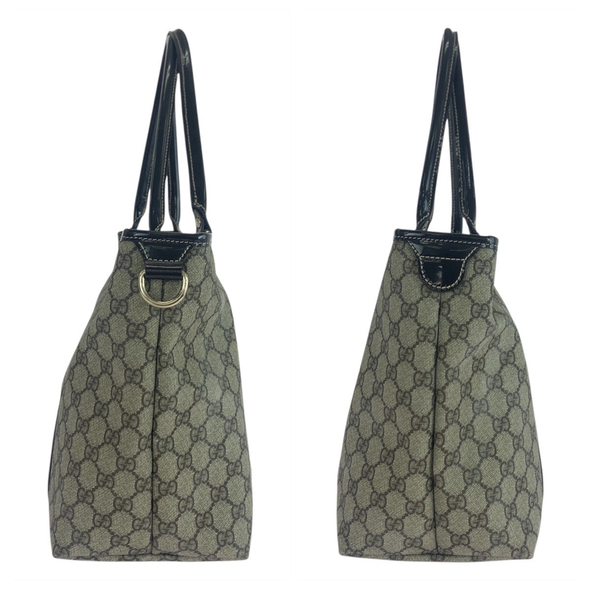 21231
GUCCI グッチ ベージュ ブラウン ゴールド金具 GGスプリームキャンバス 197953 トートバッグ ショルダーバッグ レディース ABP36