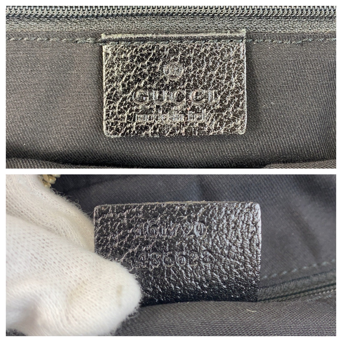 21234
GUCCI グッチ シェリーライン プリンシー ブラック 黒 ゴールド金具 GGキャンバス / レザー 161720 ショルダーバッグ ミニボストンバッグ レディース ABP36