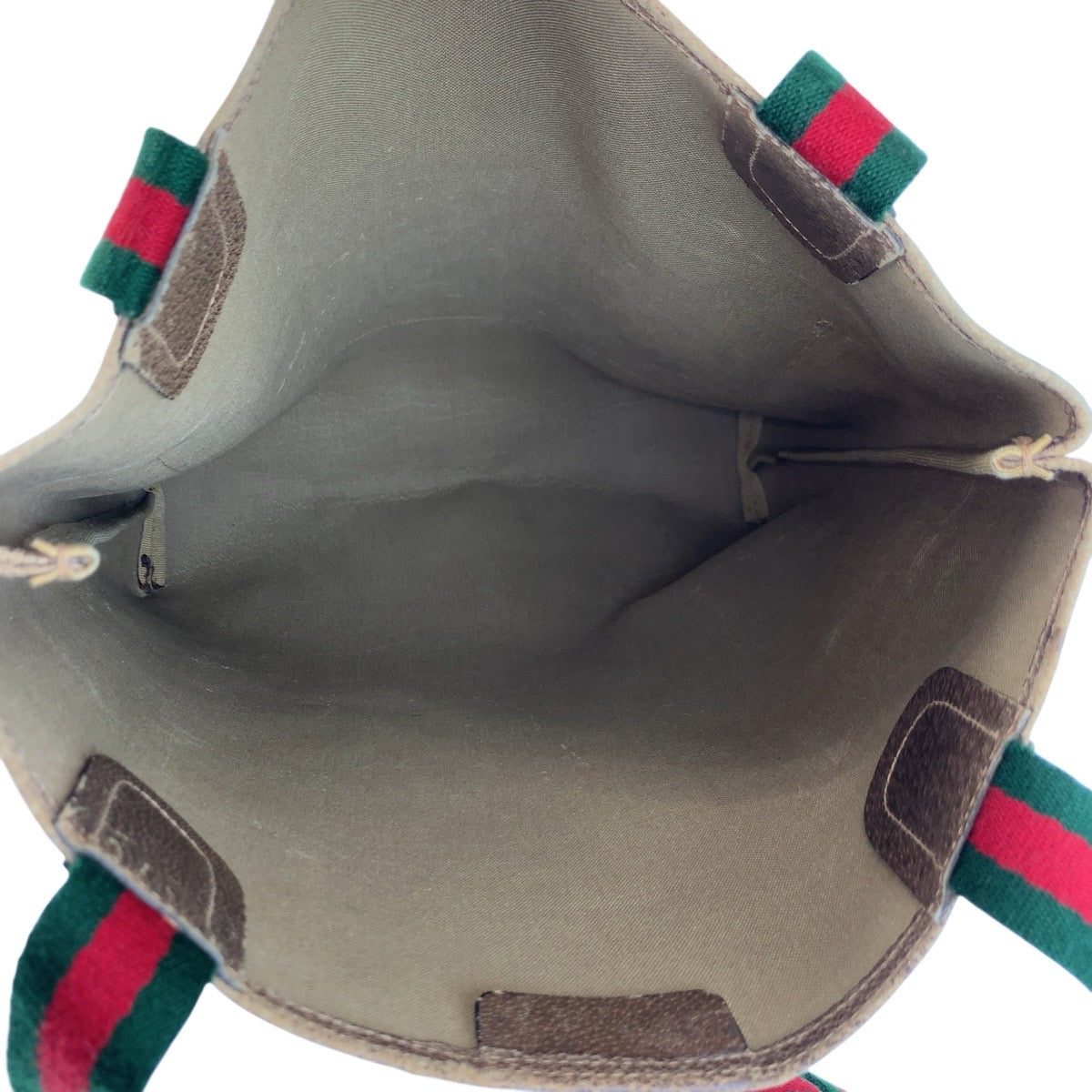 21238
GUCCI グッチ ヴィンテージ シェリーライン ベージュ ブラウン ゴールド金具 GGスプリームキャンバス / レザー 39 02 003 トートバッグ ショルダーバッグ レディース AB23