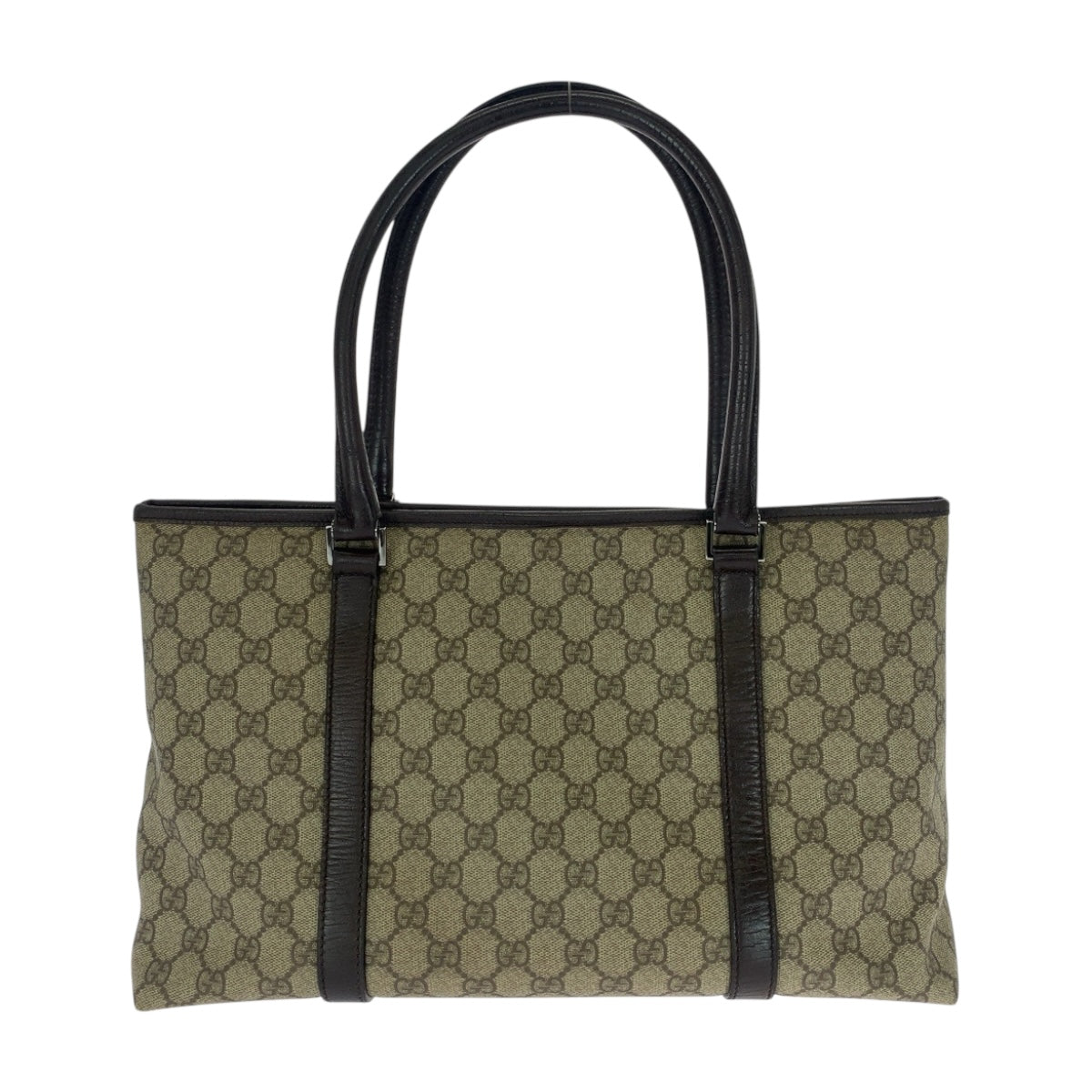 21239
GUCCI GG Supreme Canvas / Leather 114595 Tote Bag Shoulder Bag Women's AB30