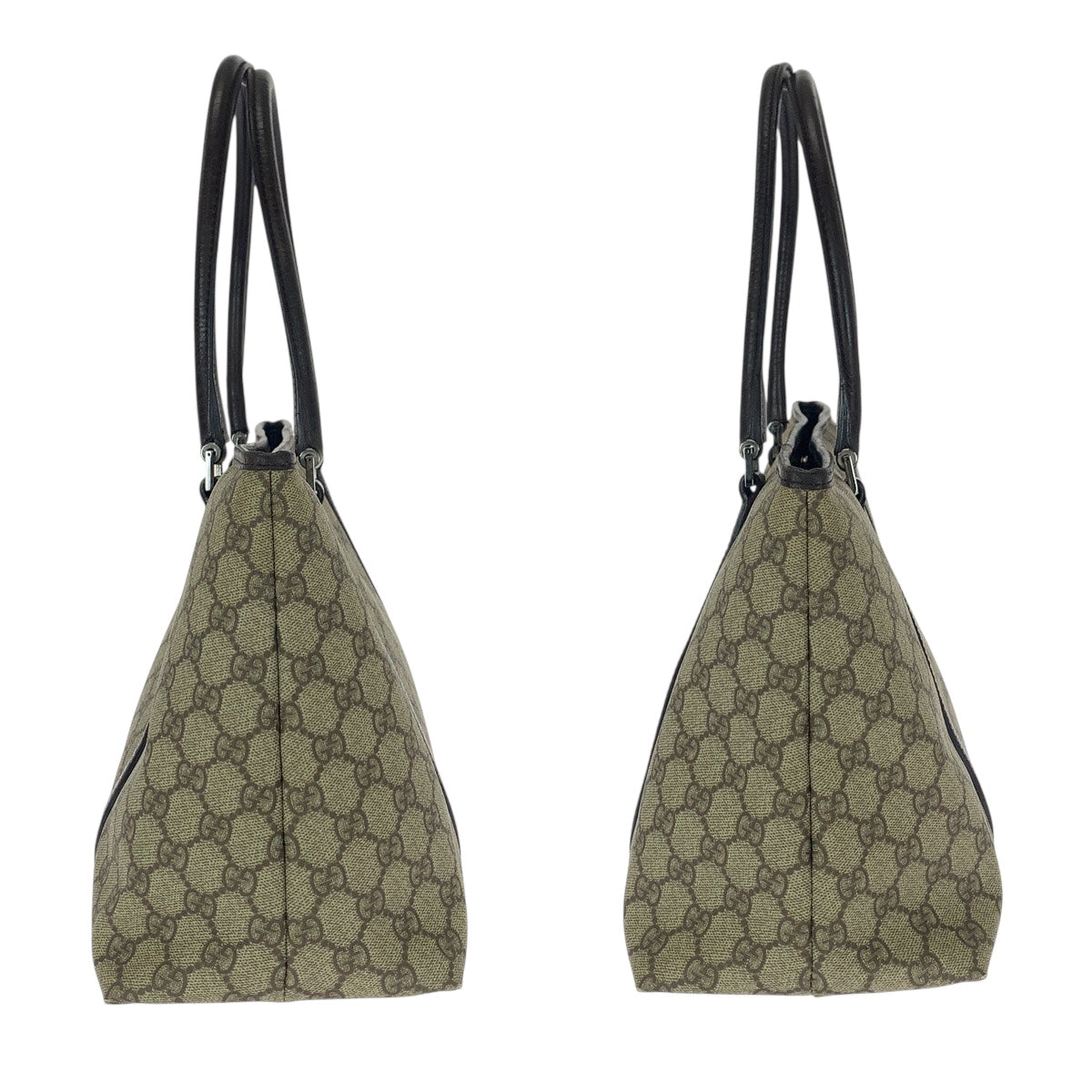 21239
GUCCI GG Supreme Canvas / Leather 114595 Tote Bag Shoulder Bag Women's AB30