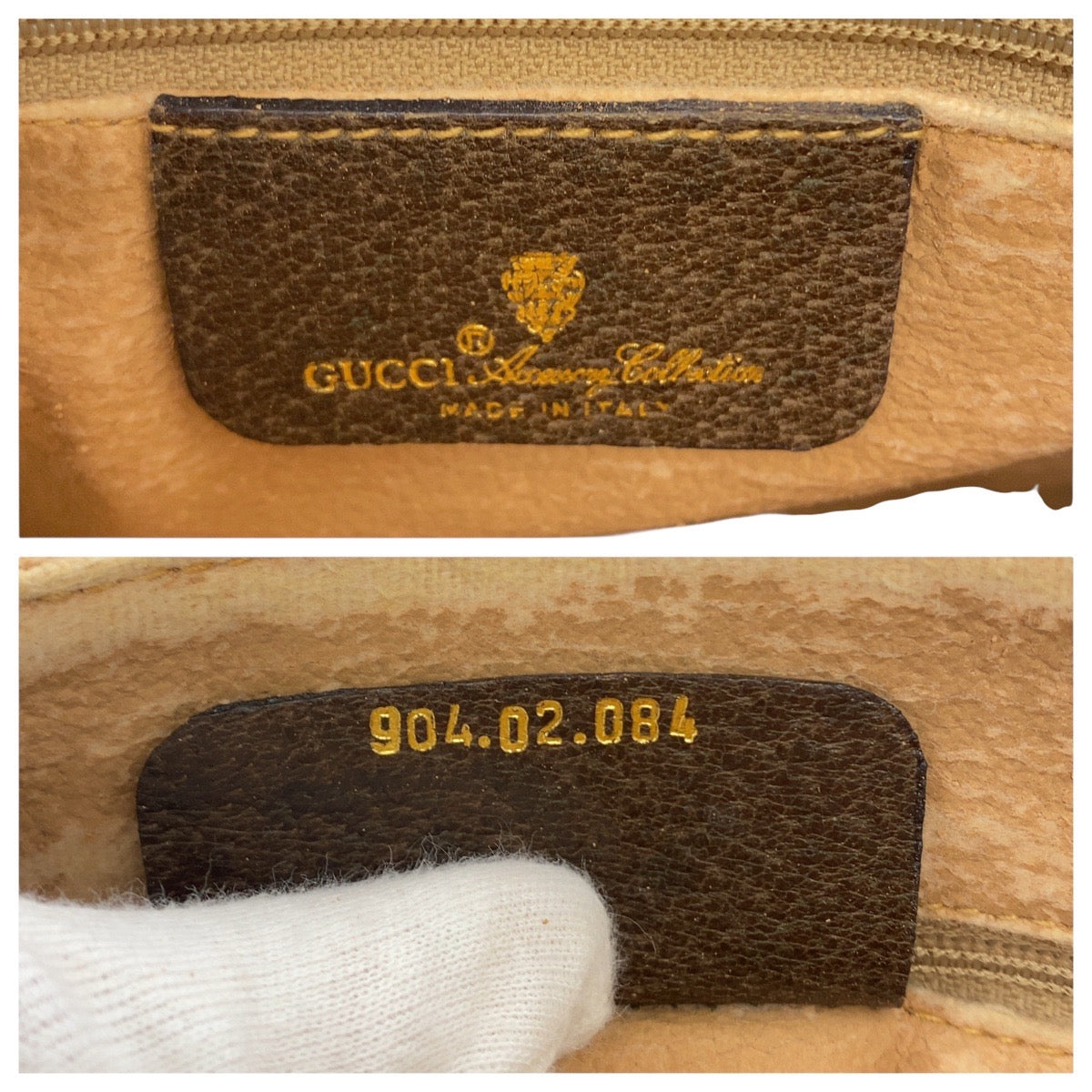 21240
GUCCI グッチ ヴィンテージ シェリーライン オールドグッチ ベージュ ブラウン ゴールド金具 GGスプリームキャンバス / レザー 904 02 084 ショルダーバッグ ポシェット レディース AB30