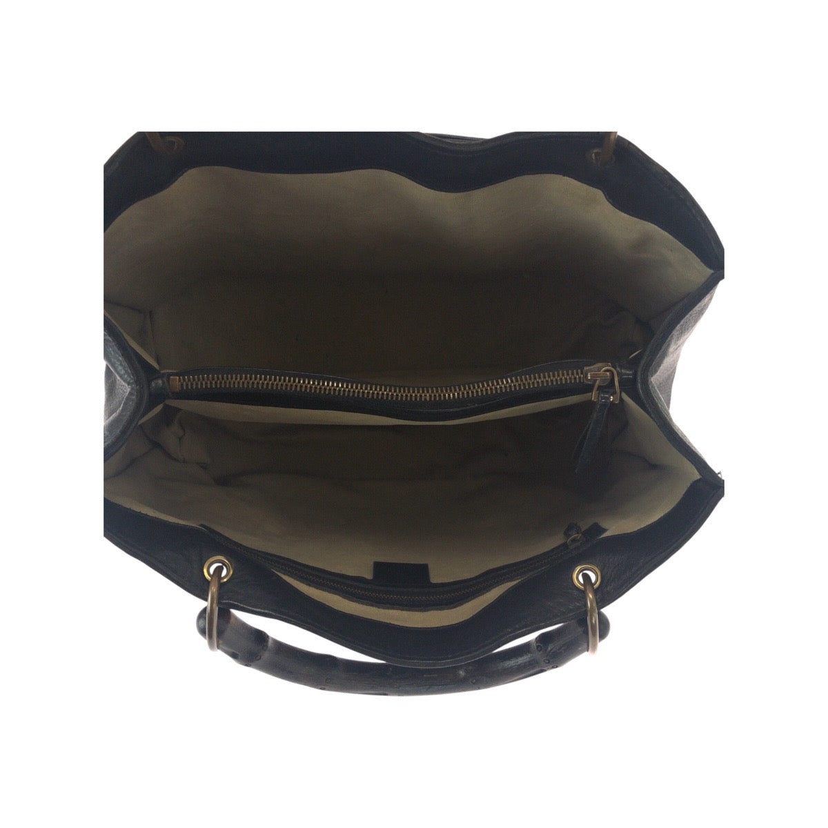 21241
GUCCI グッチ バンブー ブラック 黒 ゴールド金具 レザー / バンブー 109138 トートバッグ ハンドバッグ レディース AB30