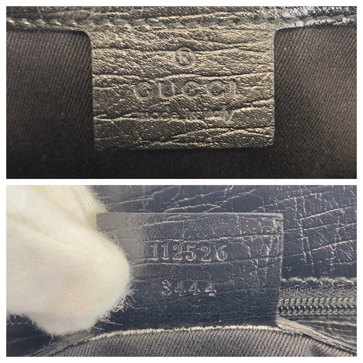 21243
GUCCI グッチ バンブー ブラック 黒 GGキャンバス / レザー 112526 トートバッグ ハンドバッグ レディース ABP30