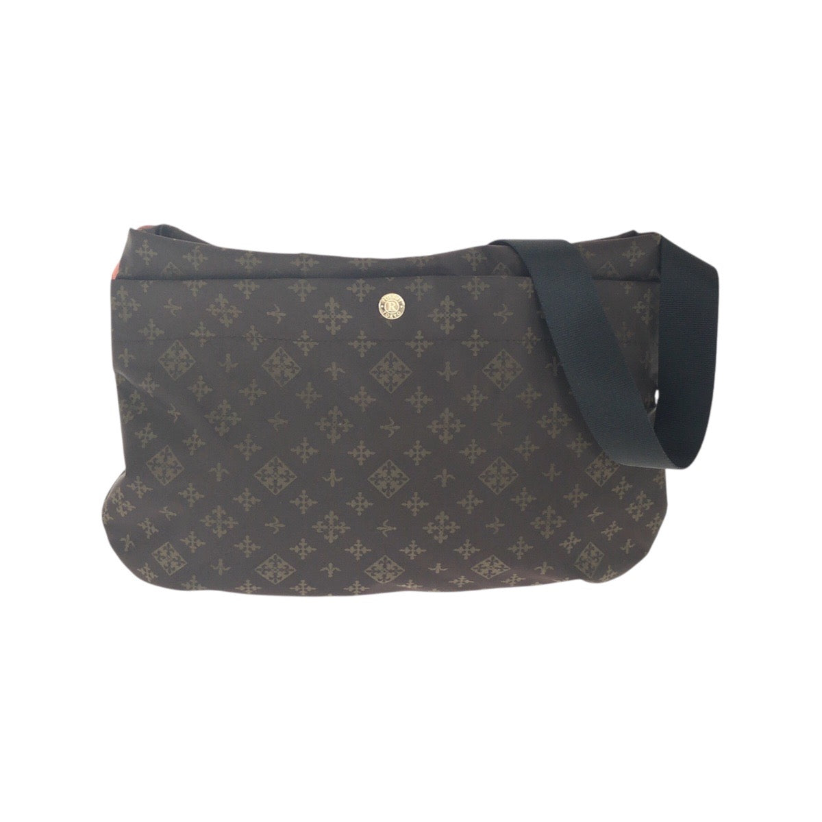 21256
russet ラシット ブラウン オレンジ シルバー金具 ナイロン / レザー ショルダーバッグ ポシェット レディース A7