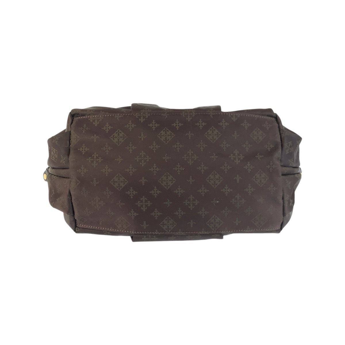 21257
russet ラシット ブラウン 茶 ゴールド金具 ナイロン / レザー トートバッグ ショルダーバッグ レディース A7