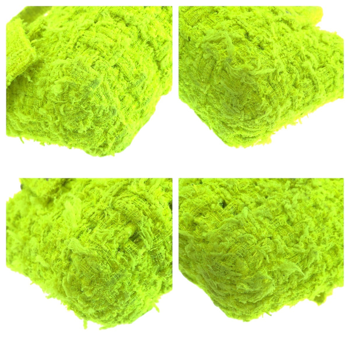 21274
BALENCIAGA バレンシアガ ビストロXXS ネオンイエロー シルバー金具 ツイード / レザー 678028 ハンドバッグ ショルダーバッグ バスケット レディース ABP