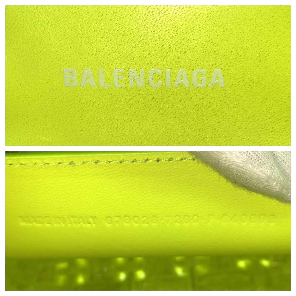 21274
BALENCIAGA バレンシアガ ビストロXXS ネオンイエロー シルバー金具 ツイード / レザー 678028 ハンドバッグ ショルダーバッグ バスケット レディース ABP