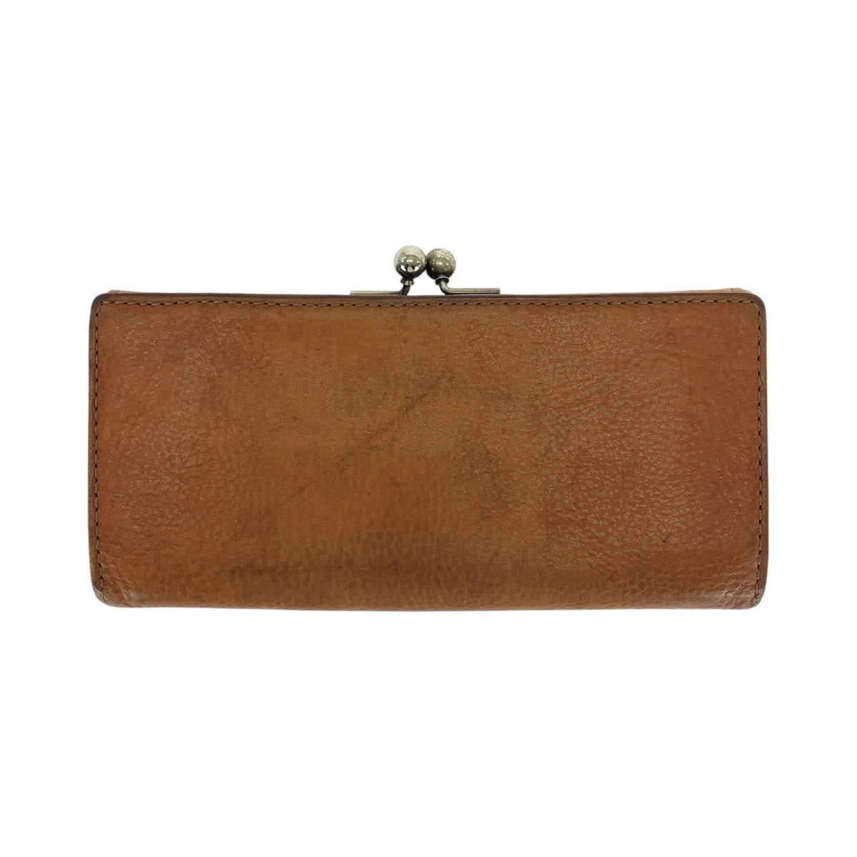 21279
ANNA SUI アナスイ 花柄 ブラウン ゴールド金具 レザー 長財布 ロングウォレット レディース AB