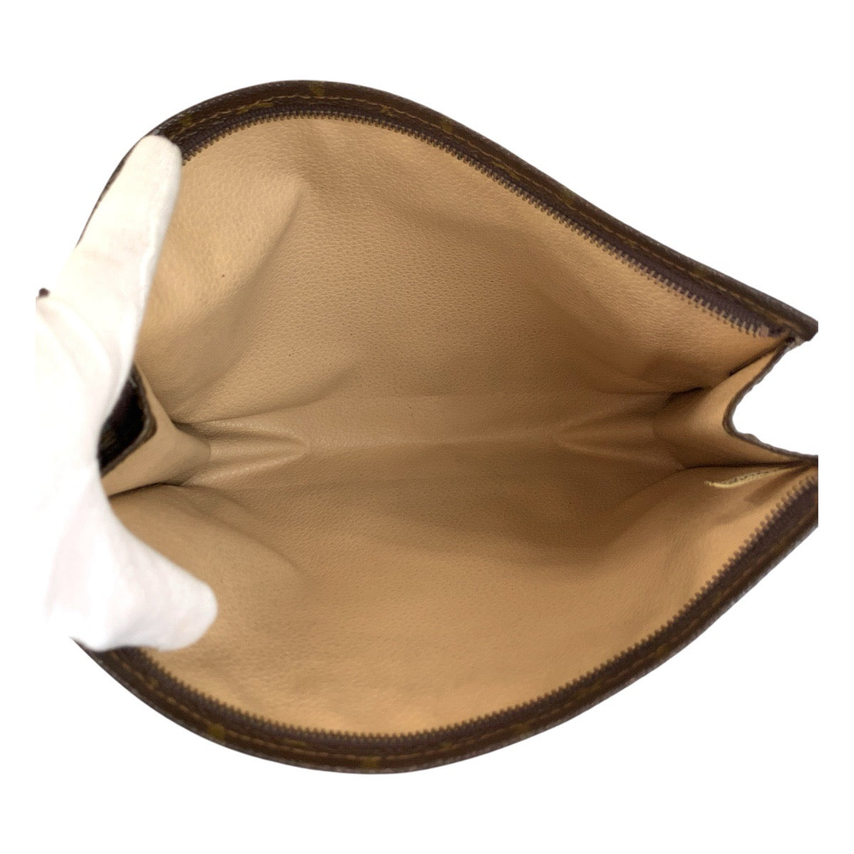 21280
LOUIS VUITTON ルイヴィトン ヴィンテージ モノグラム ポッシュ トワレット ブラウン PVC M47542 クラッチバッグ ポーチ メンズ ABP21