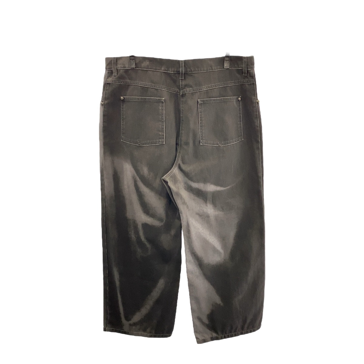 21281
CHANEL Coco Mark Size 50 Gray Denim Cotton Denim P51010V38179 Denim Pants Jeans Men's A78