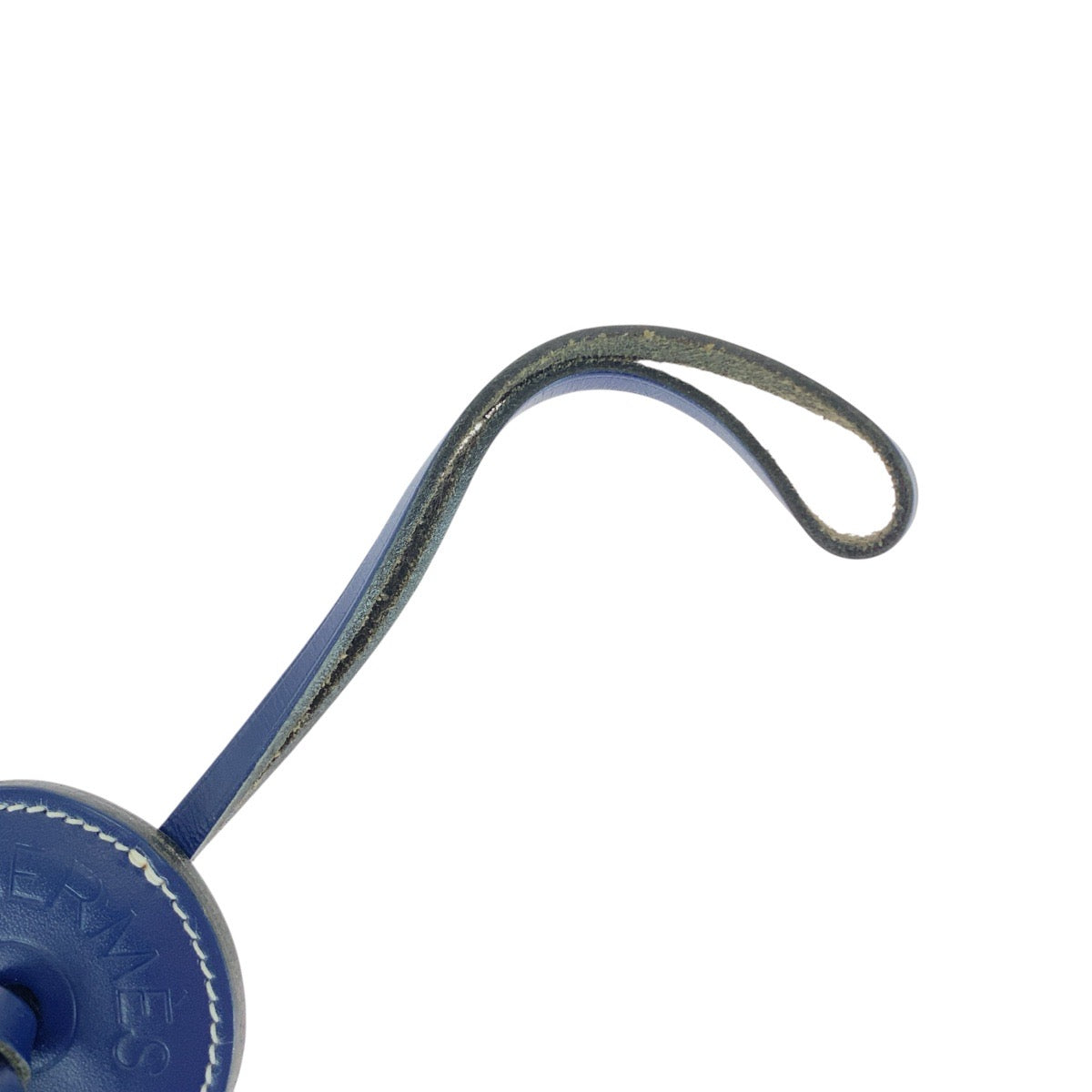 21286
HERMES エルメス パドックフロット ネイビー パープル アニョーミロ キーホルダー バッグチャーム レディース A35