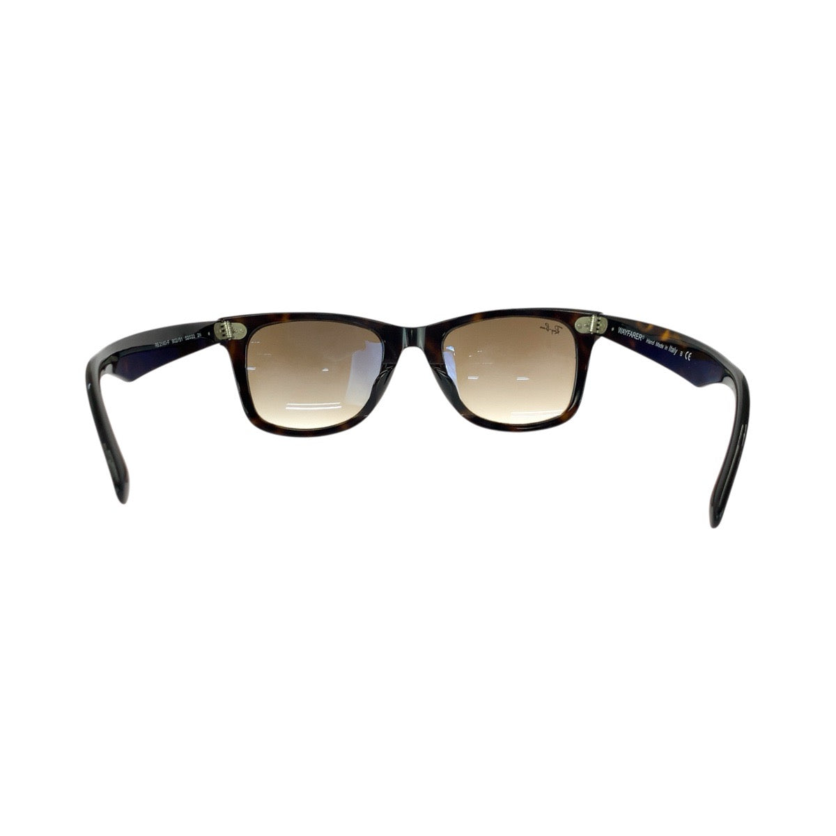 21287
Ray-Ban レイバン ウェイファーラー ブラウン ブラック シルバー金具 プラスチック RB 2140-F 902/51 52□22 2N サングラス メガネ 男女兼用 ウェリントン レディース ABP14