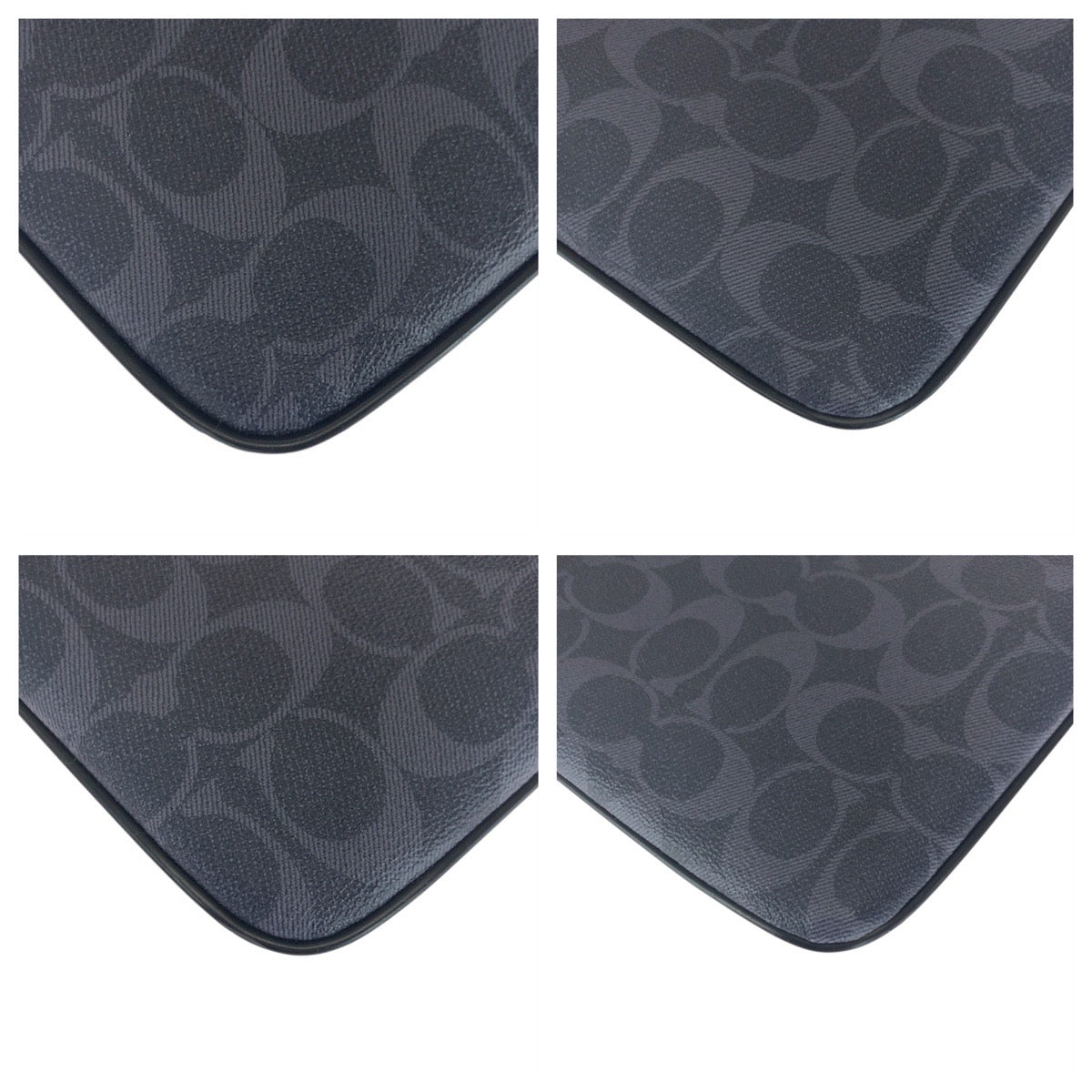 21291
COACH コーチ シグネチャー ゴッサム ネイビー PVC F54781 ショルダーバッグ ポシェット メンズ A16