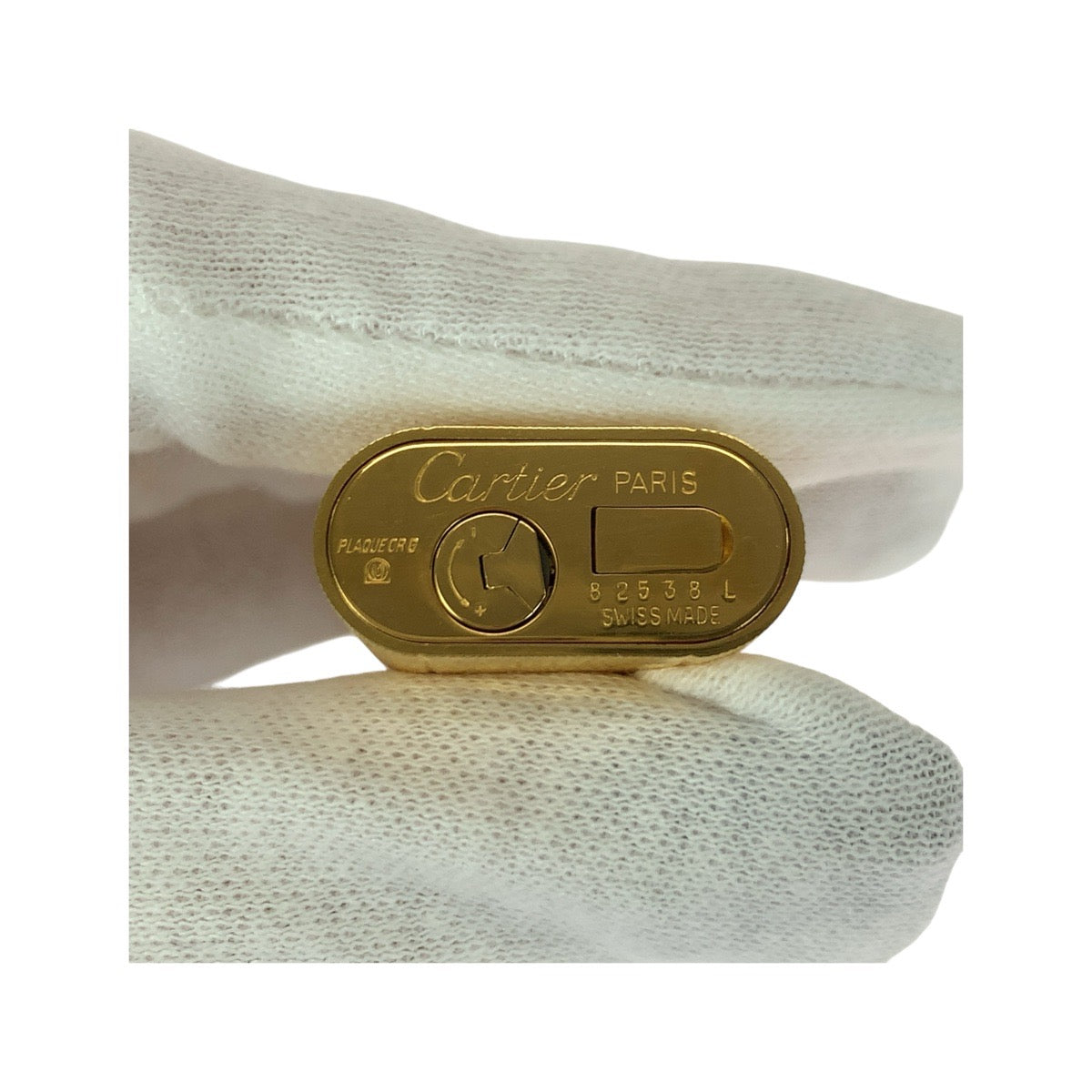 21293
CARTIER カルティエ デコール ゴールド 金 メッキ CA20317 ライター メンズ A28