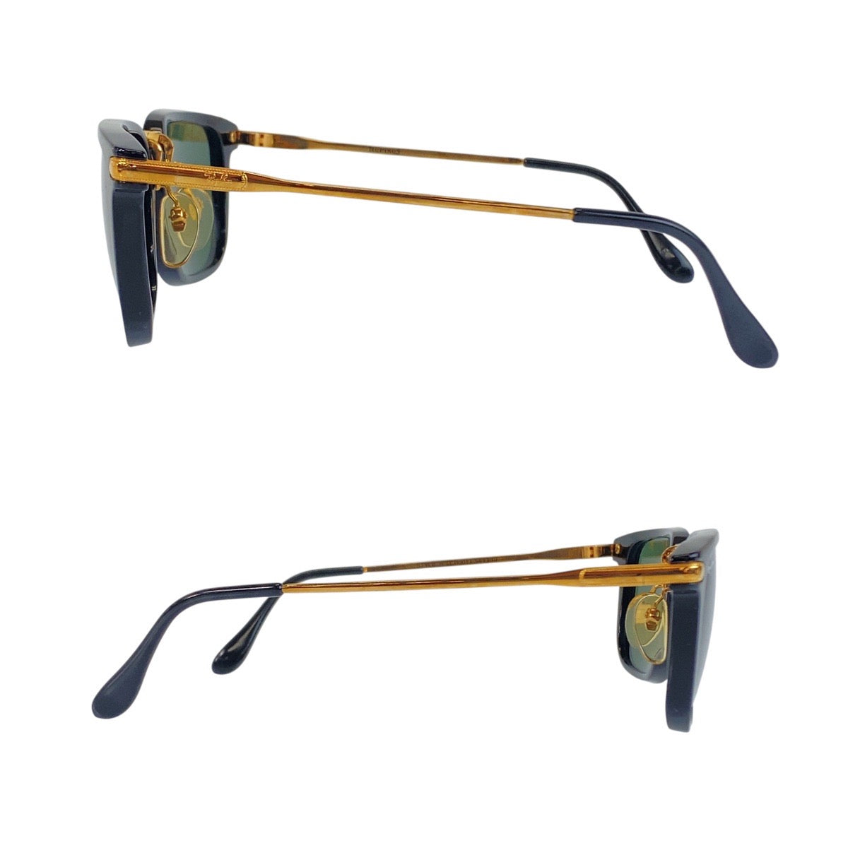 21296
Ray-Ban レイバン ヴィンテージ ボシュロム TRADITIONALS ブラック 黒 ゴールド金具 プラスチック / メタル STYLE R CR001 54□19 サングラス 男女兼用 ウェリントン メンズ ABP14