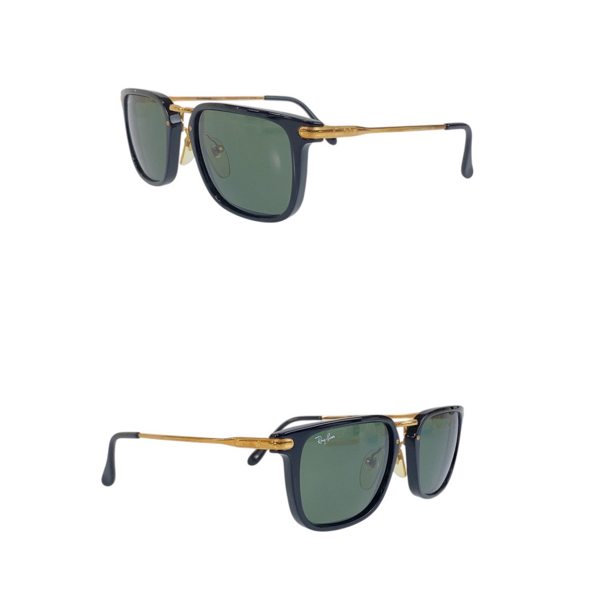 21296
Ray-Ban レイバン ヴィンテージ ボシュロム TRADITIONALS ブラック 黒 ゴールド金具 プラスチック / メタル STYLE R CR001 54□19 サングラス 男女兼用 ウェリントン メンズ ABP14