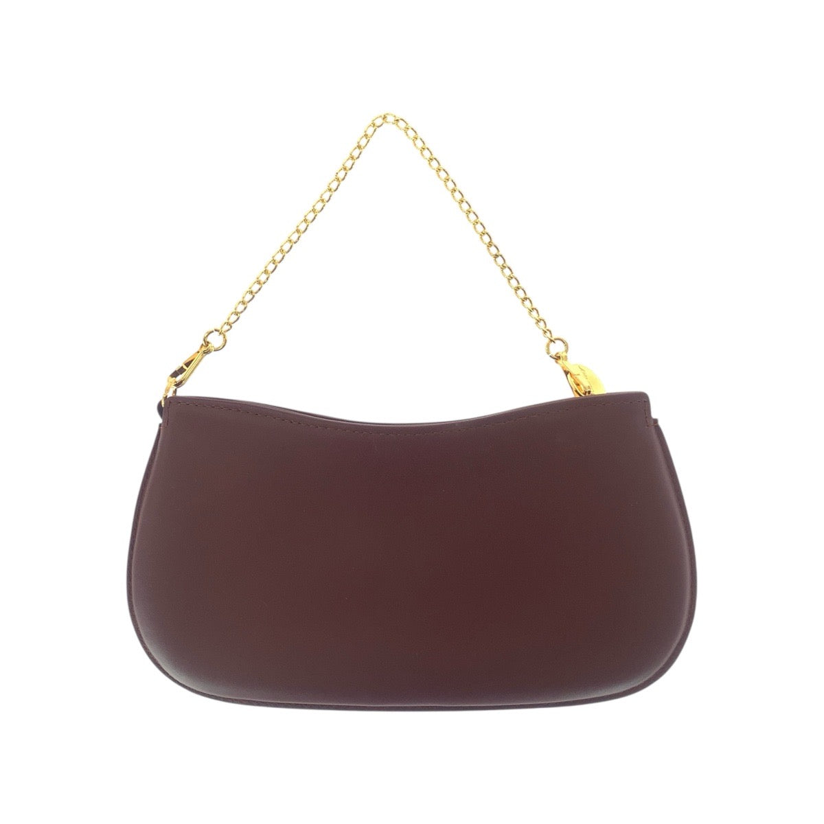 21310
CARTIER カルティエ マストライン ワインレッド ゴールド金具 レザー ハンドバッグ アクセサリーポーチ レディース A14