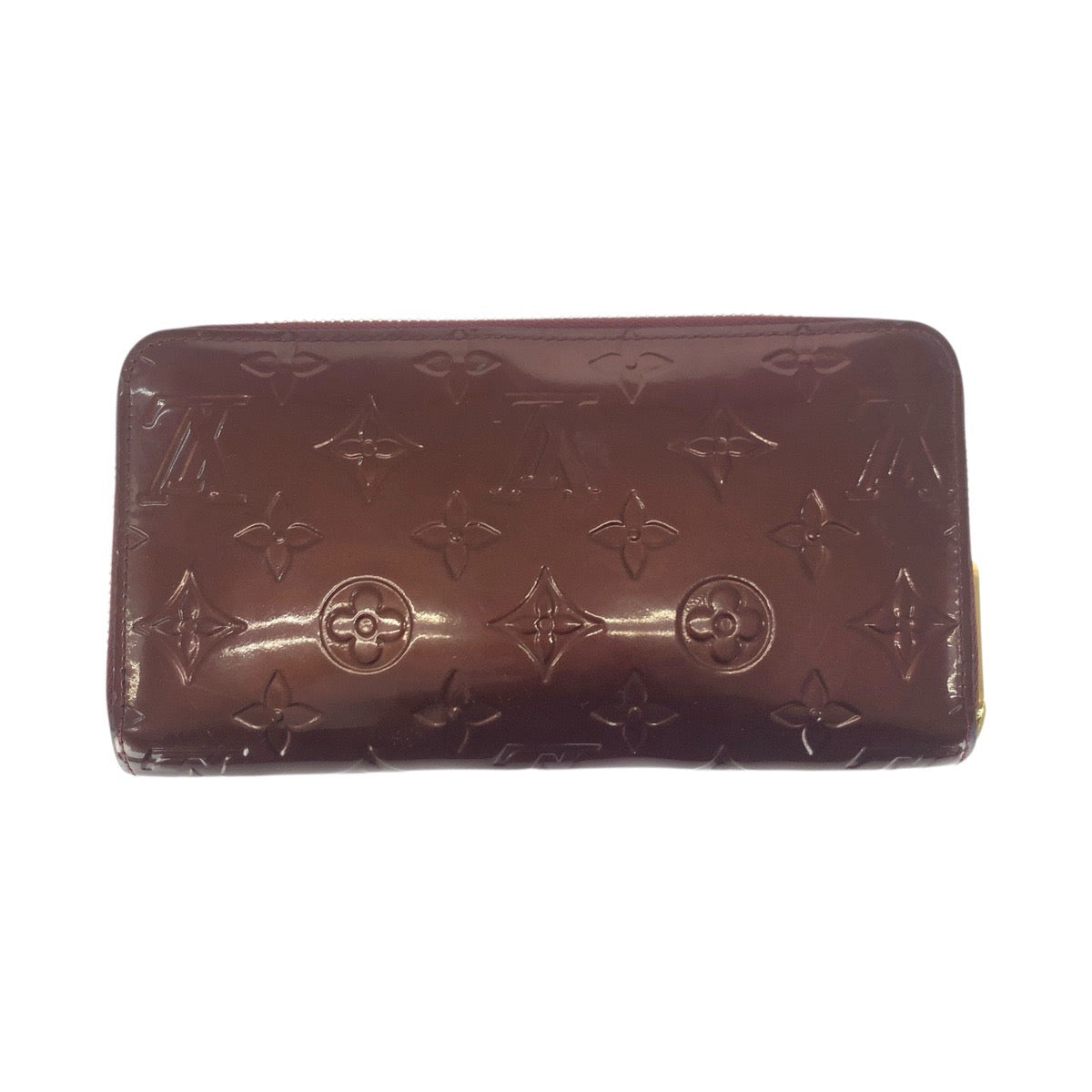 21311
LOUIS VUITTON ルイヴィトン モノグラム ジッピーウォレット ワインレッド ゴールド金具 ヴェルニ M93522 長財布 ラウンドファスナー レディース ABP14