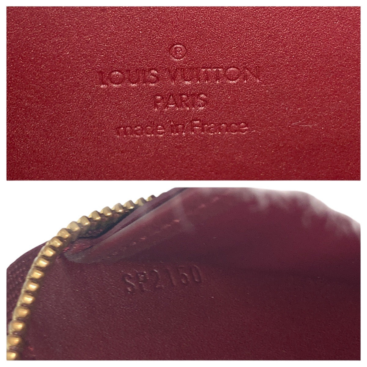 21311
LOUIS VUITTON ルイヴィトン モノグラム ジッピーウォレット ワインレッド ゴールド金具 ヴェルニ M93522 長財布 ラウンドファスナー レディース ABP14