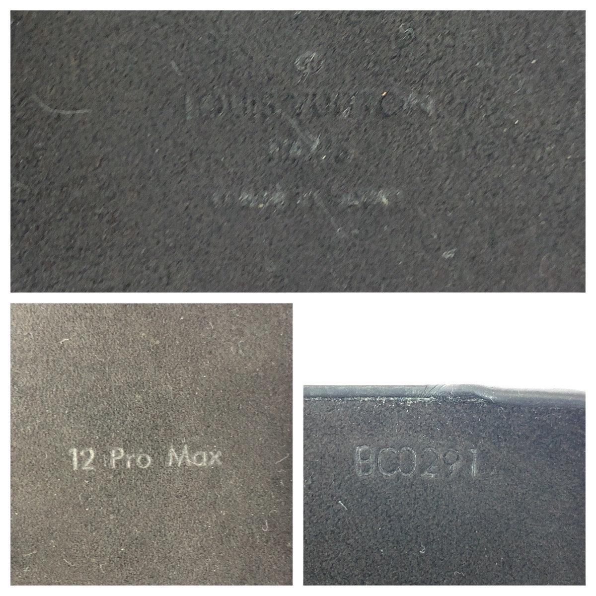 21313
LOUIS VUITTON ルイヴィトン モノグラム iPhone12ProMax ブラウン ブラック PVC / レザー M80080 iPhoneケース 男女兼用 レディース AB7