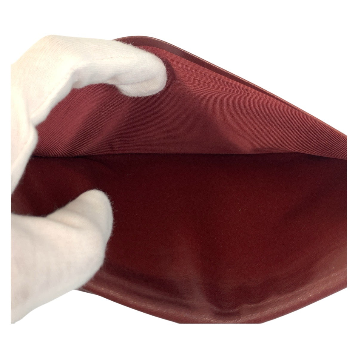 21318
CARTIER カルティエ ヴィンテージ マストライン ボルドー ゴールド金具 レザー 長財布 札入れ ロングウォレット メンズ AB