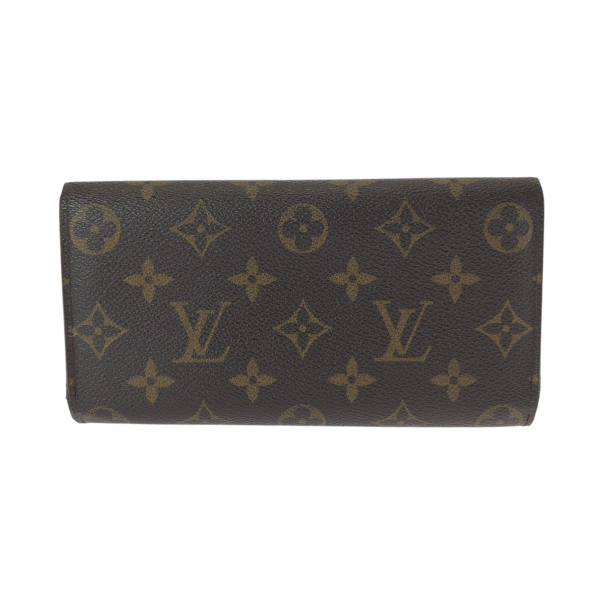 21323
LOUIS VUITTON ルイヴィトン モノグラム ポルトフォイユ サラ ブラウン ゴールド金具 PVC M61734 長財布 ロングウォレット レディース B