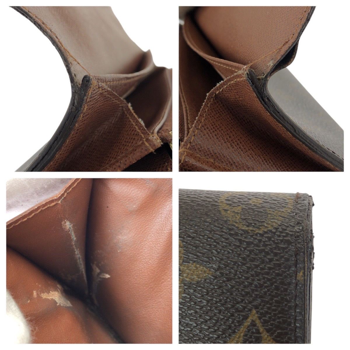 21323
LOUIS VUITTON ルイヴィトン モノグラム ポルトフォイユ サラ ブラウン ゴールド金具 PVC M61734 長財布 ロングウォレット レディース B