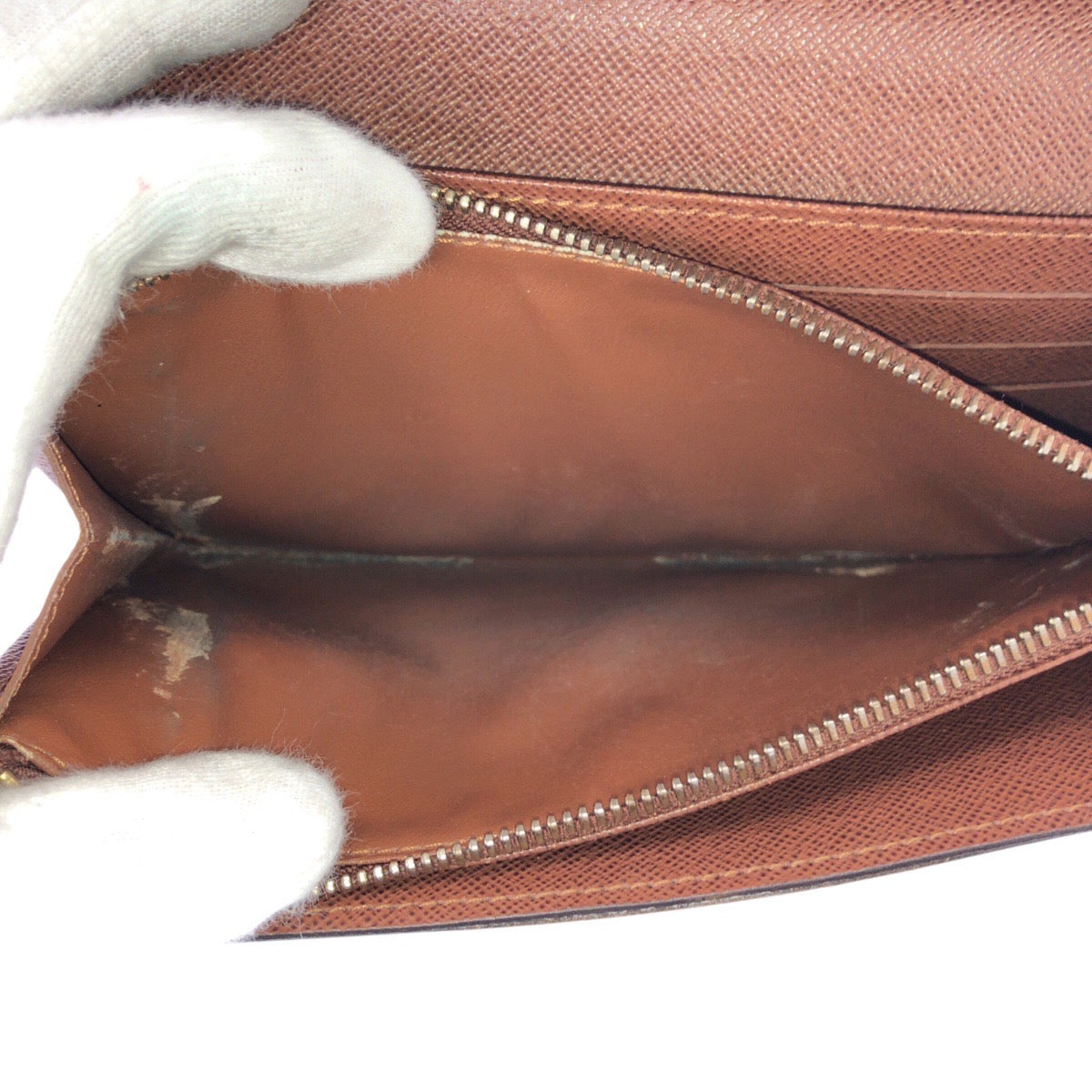 21323
LOUIS VUITTON ルイヴィトン モノグラム ポルトフォイユ サラ ブラウン ゴールド金具 PVC M61734 長財布 ロングウォレット レディース B