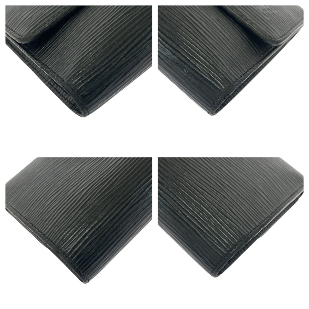 21324
LOUIS VUITTON ルイヴィトン エピ ポルトトレゾール インターナショナル ブラック 黒 ゴールド金具 レザー M63382 長財布 ロングウォレット メンズ ABP