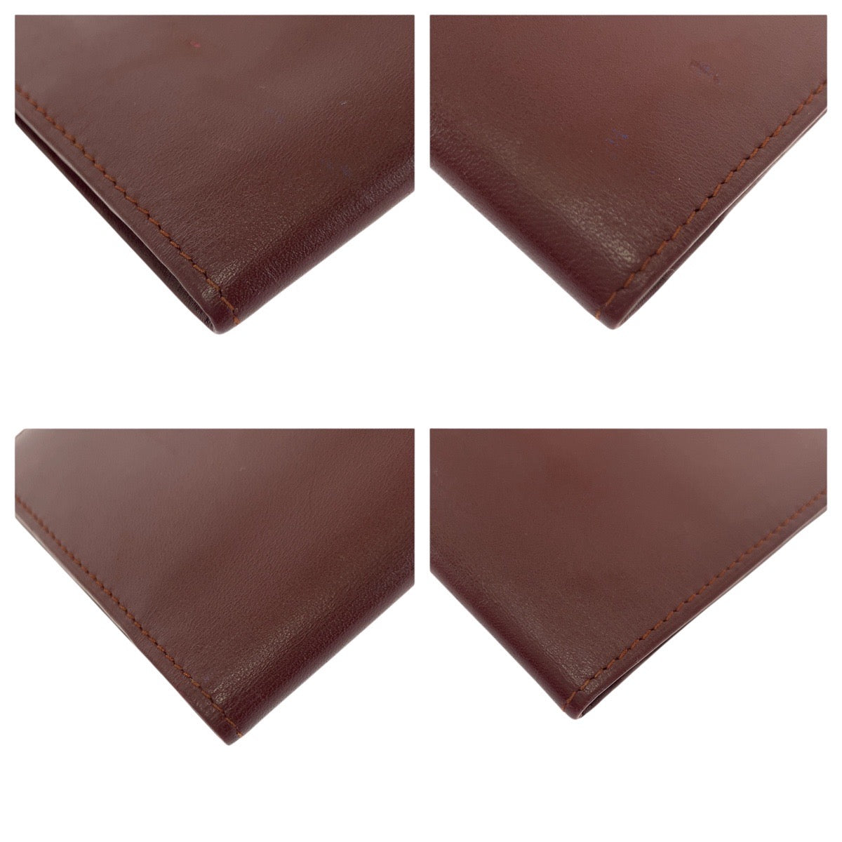 21326
CARTIER カルティエ ヴィンテージ マストライン ワインレッド ゴールド金具 レザー 長財布 ロングウォレット レディース AB