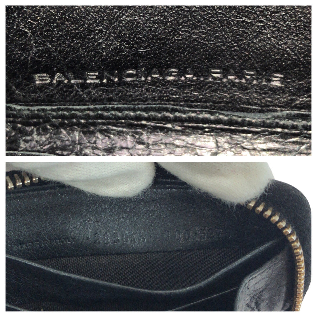 21327
BALENCIAGA バレンシアガ シティ クラシック コンチネンタル ブラック 黒 ゴールド金具 レザー 253053 長財布 ラウンドファスナー レディース AB