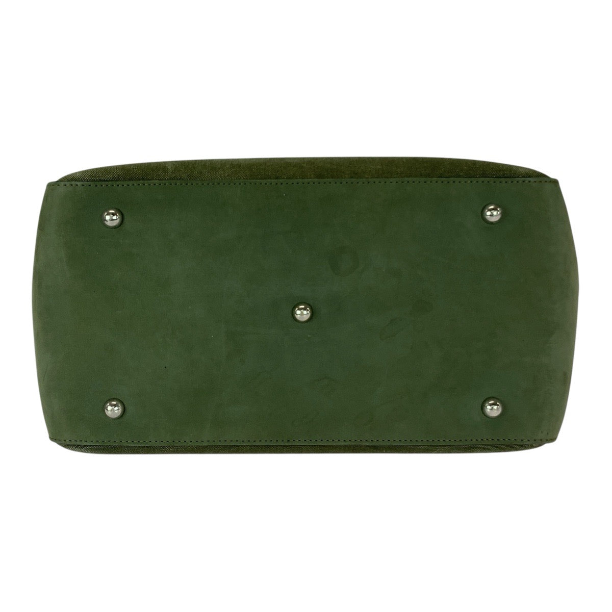 21384
READY MADE レディメイド GYM BAG READYMADEロゴ グリーン シルバー金具 キャンバス / レザー ボストンバッグ トートバッグ ショルダーバッグ レディース ABP20