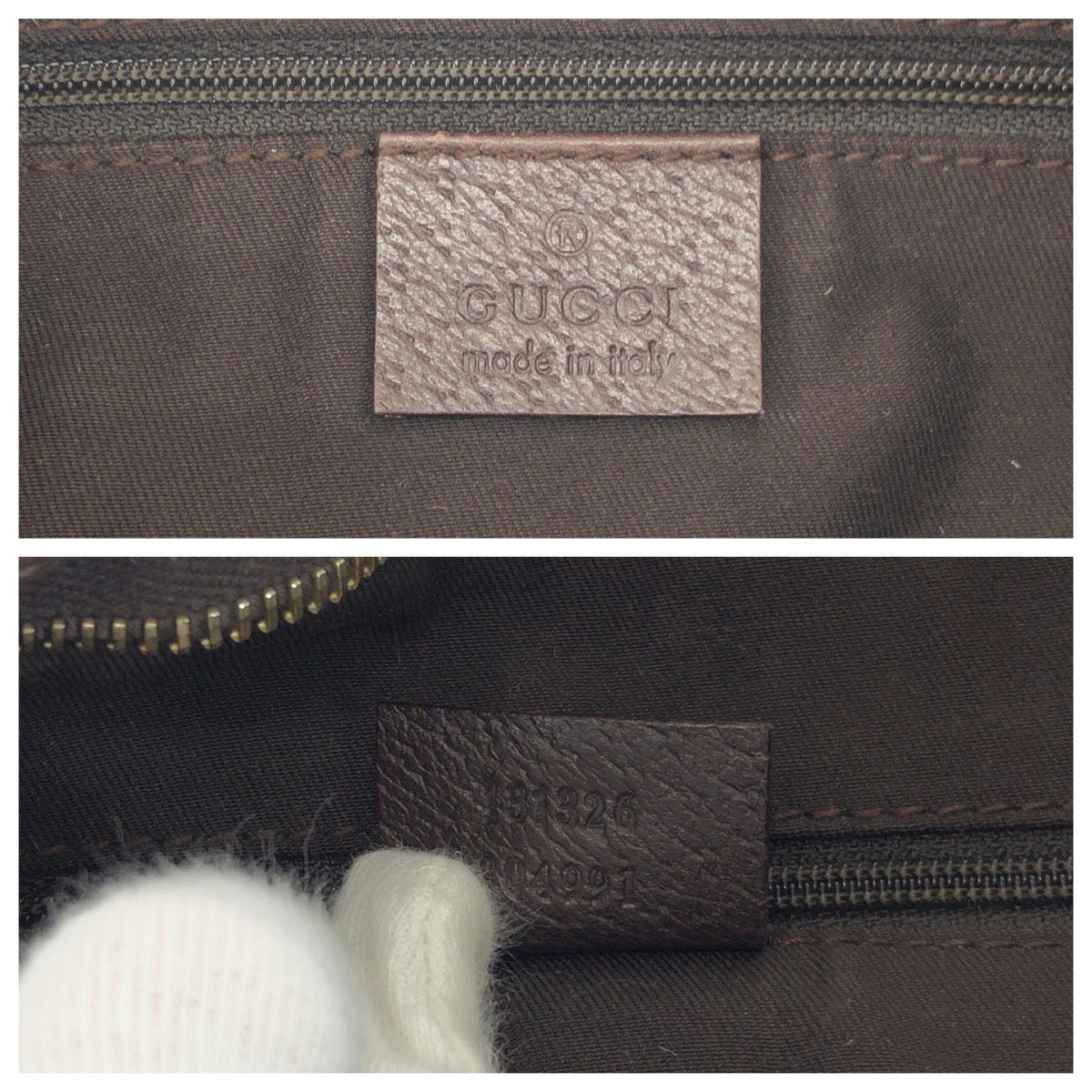 21406
GUCCI グッチ アビー ブラウン ゴールド金具 GGキャンバス 131326 ショルダーバッグ ポシェット レディース ABP39