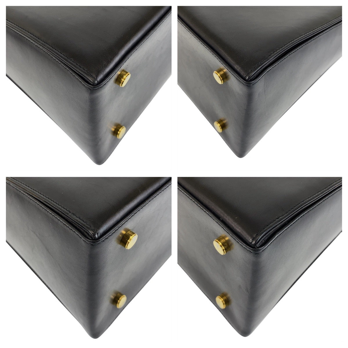 21411
Salvatore Ferragamo サルヴァトーレフェラガモ ガンチーニ ブラック 黒 ゴールド金具 レザー ハンドバッグ ショルダーバッグ 2way レディース AB34