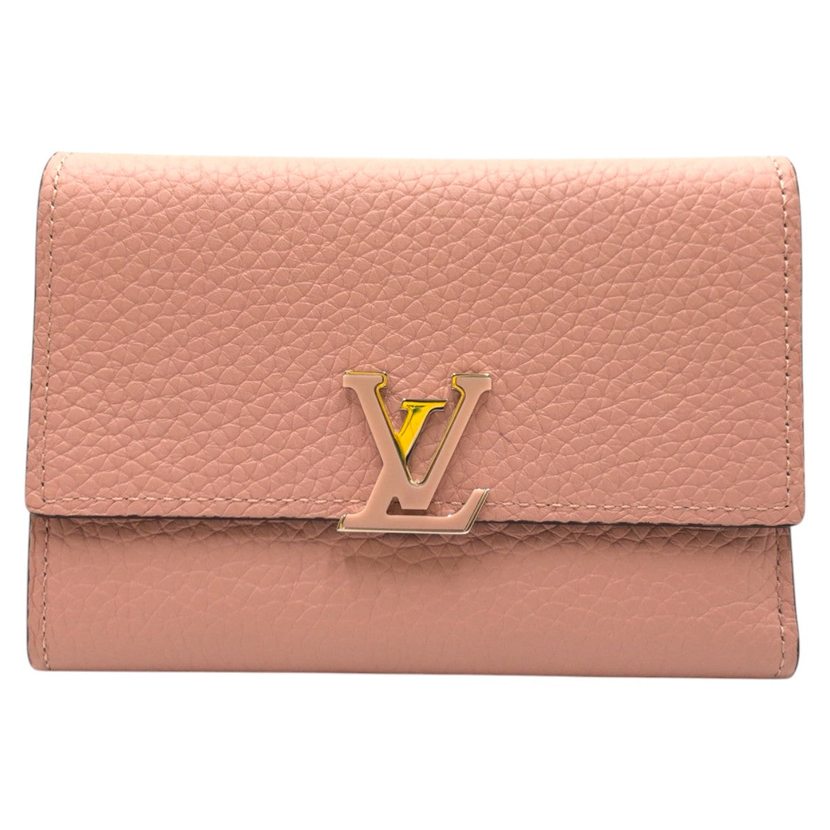 21417
LOUIS VUITTON ルイヴィトン トリヨン ポルトフォイユ カプシーヌ ピンク マグノリア レザー M62156 三つ折り財布 折財布 コンパクトウォレット レディース ABP28