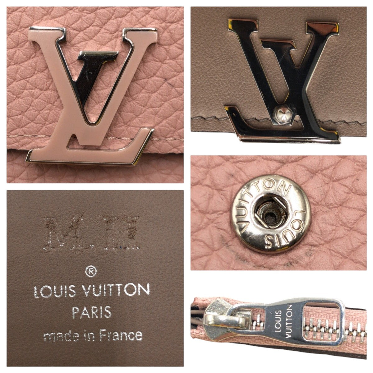 21417
LOUIS VUITTON ルイヴィトン トリヨン ポルトフォイユ カプシーヌ ピンク マグノリア レザー M62156 三つ折り財布 折財布 コンパクトウォレット レディース ABP28