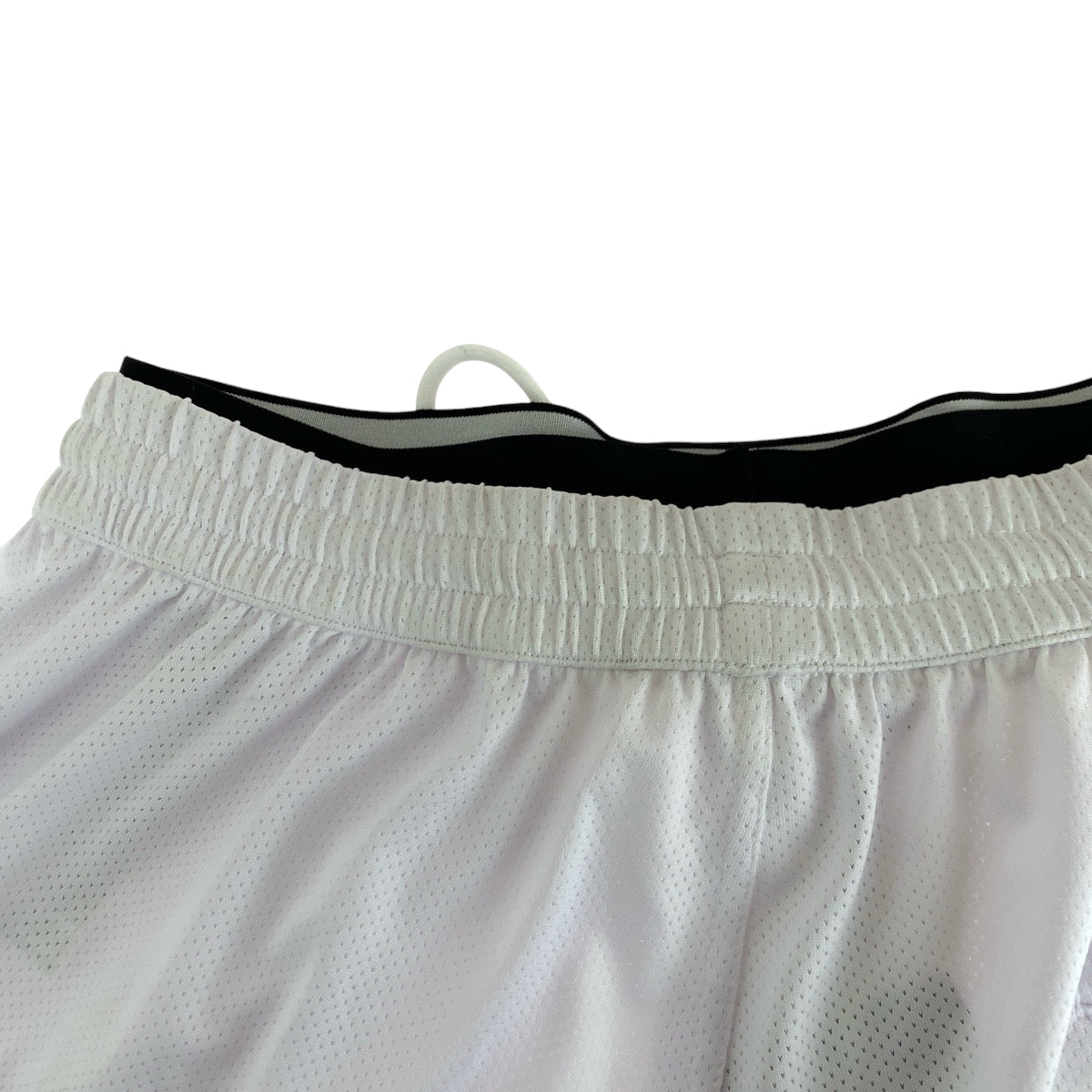 21418
BALENCIAGA バレンシアガ ロゴメッシュ サイズS ホワイト ブラック 黒 ポリエステル 698317 4C0B4 ハーフパンツ ショートパンツ メンズ A39