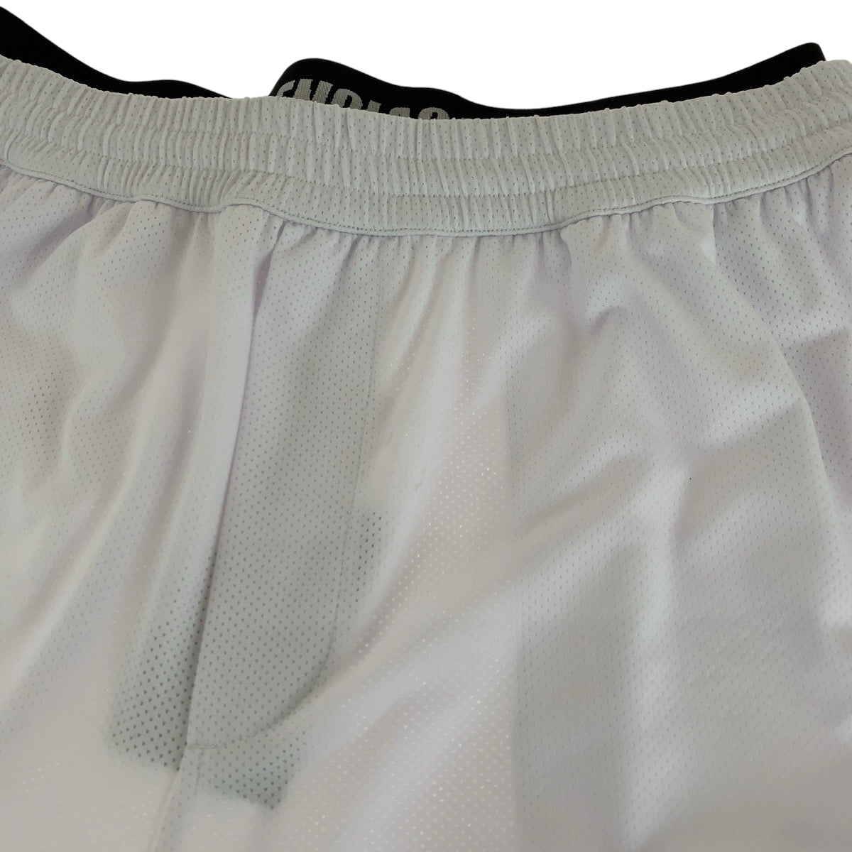 21418
BALENCIAGA バレンシアガ ロゴメッシュ サイズS ホワイト ブラック 黒 ポリエステル 698317 4C0B4 ハーフパンツ ショートパンツ メンズ A39