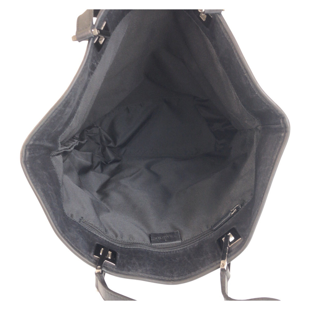 21424
GUCCI グッチ ブラック 黒 GGキャンバス / レザー 31243 トートバッグ ショルダーバッグ レディース ABP39