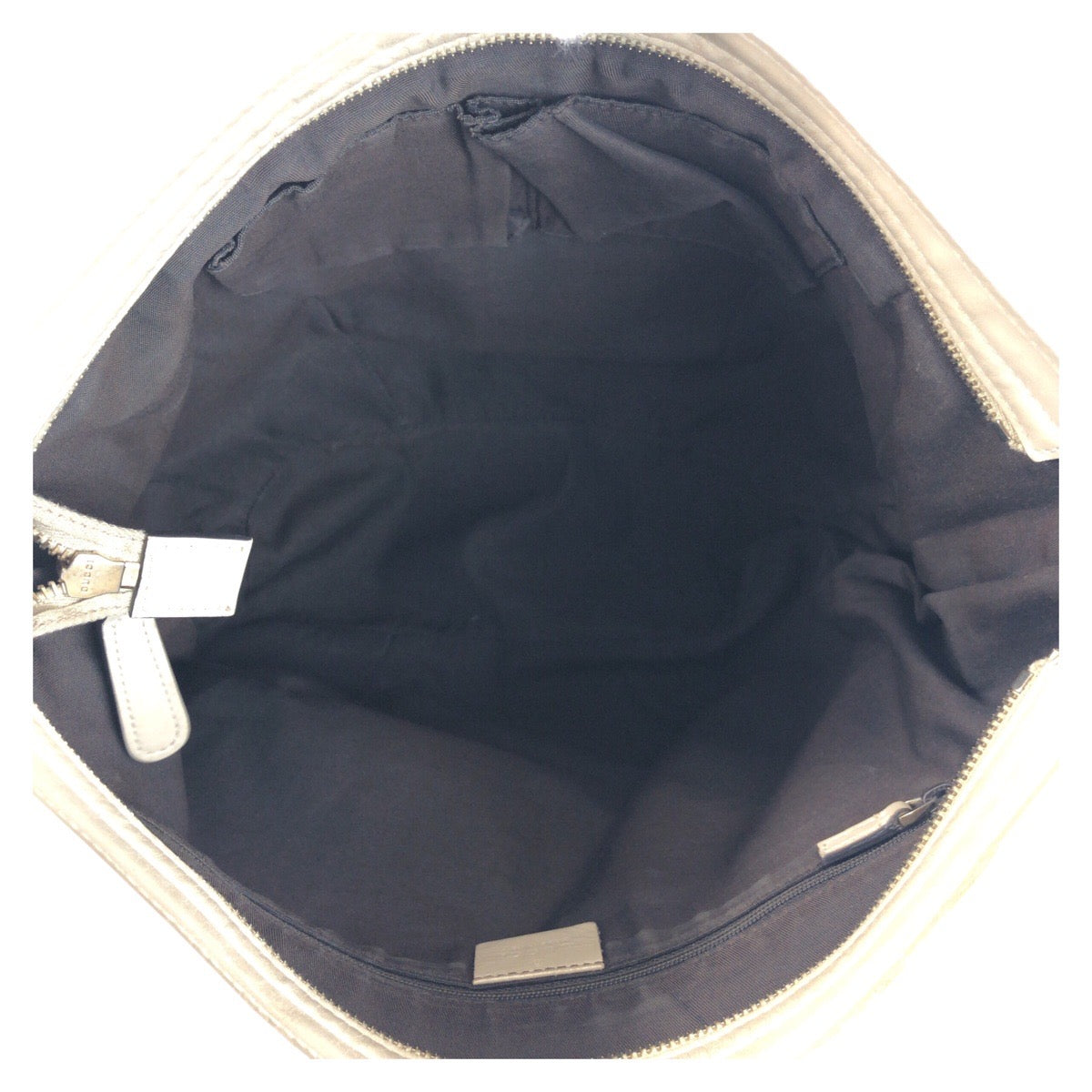 21425
GUCCI グッチ ベージュ アイボリー ゴールド金具 GGキャンバス / レザー 388930 ショルダーバッグ メッセンジャーバッグ レディース AB35