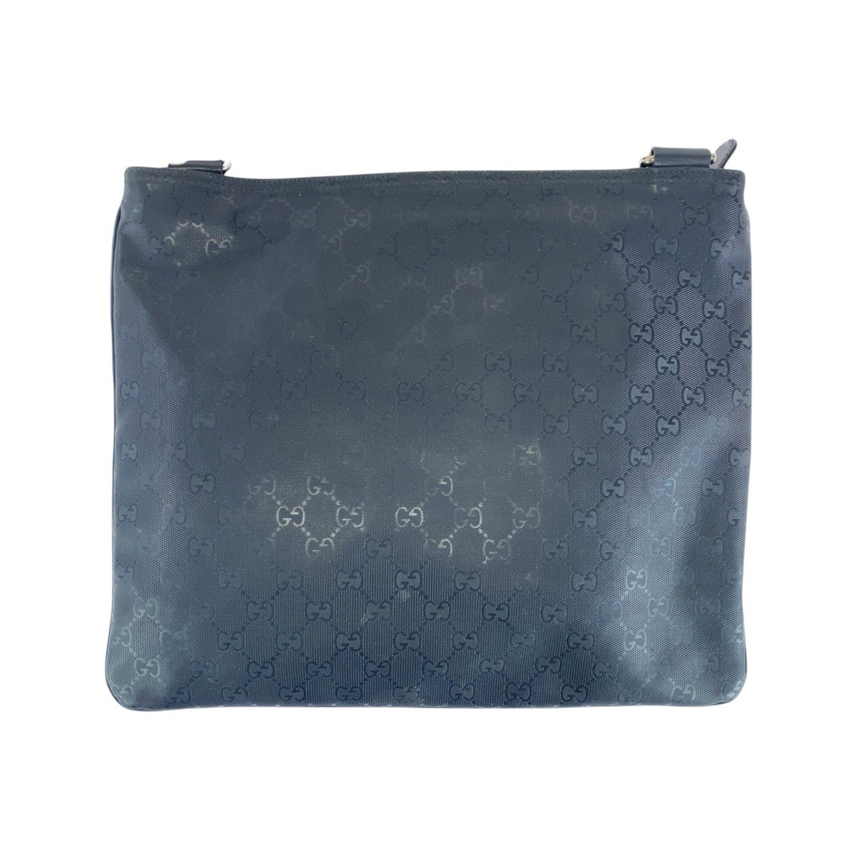 21428
GUCCI グッチ GGインプリメ ブラック 黒 シルバー金具 GGキャンバス / レザー 201446 ショルダーバッグ ポシェット 男女兼用 レディース ABP38