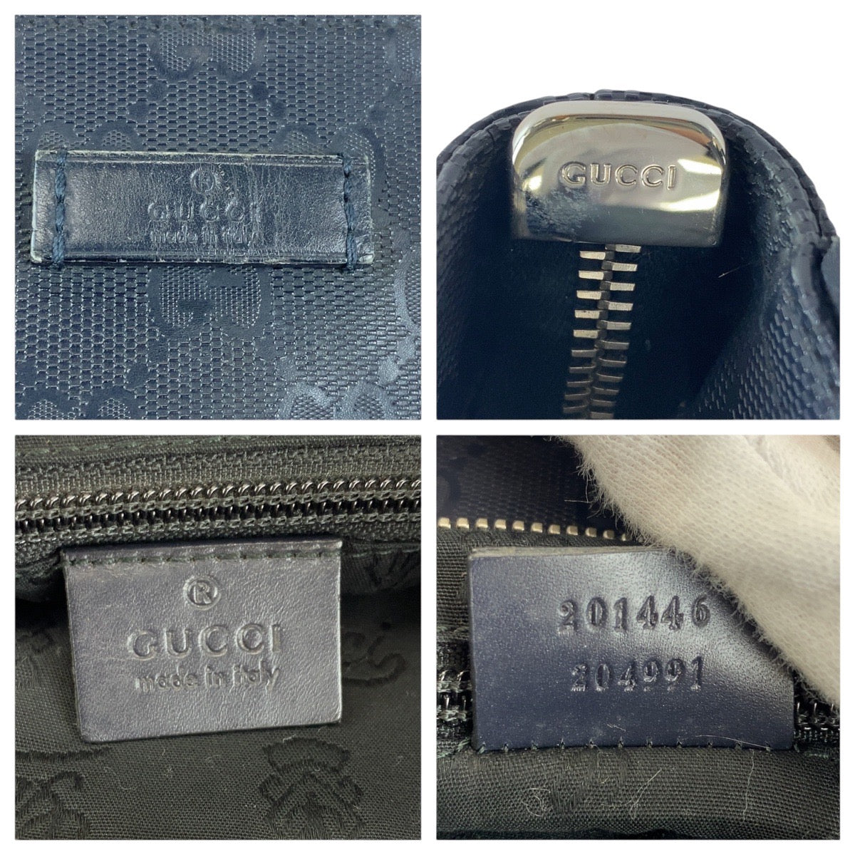 21428
GUCCI グッチ GGインプリメ ブラック 黒 シルバー金具 GGキャンバス / レザー 201446 ショルダーバッグ ポシェット 男女兼用 レディース ABP38