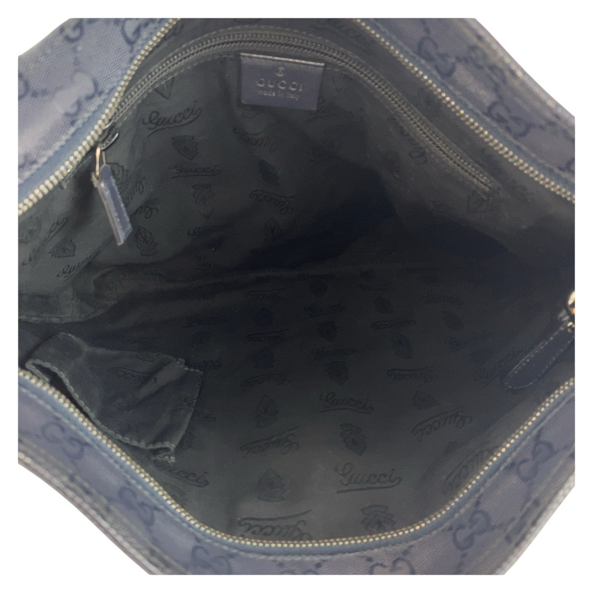 21428
GUCCI グッチ GGインプリメ ブラック 黒 シルバー金具 GGキャンバス / レザー 201446 ショルダーバッグ ポシェット 男女兼用 レディース ABP38