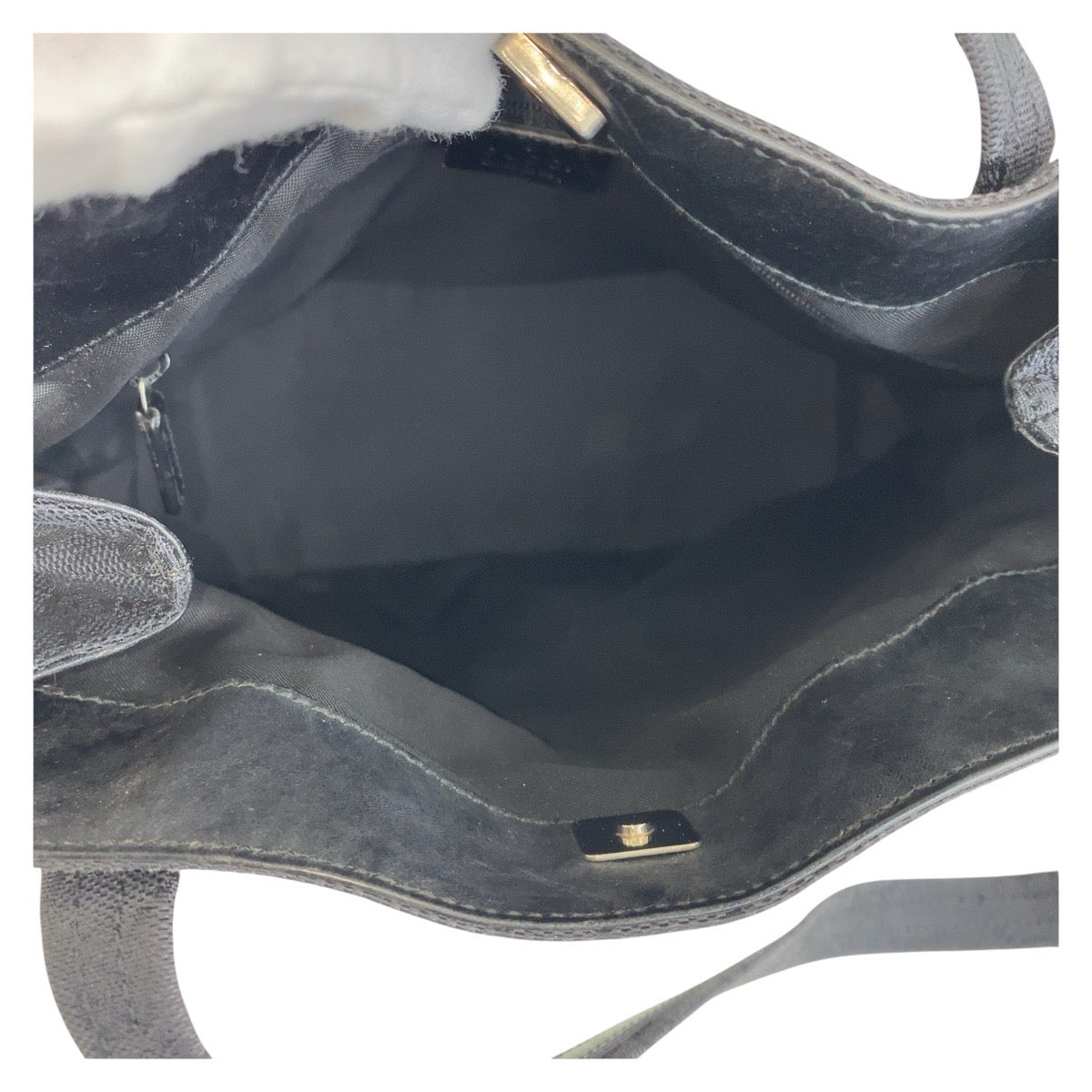 21433
GUCCI グッチ ブラック 黒 GGキャンバス 002 1076 ショルダーバッグ レディース AB38