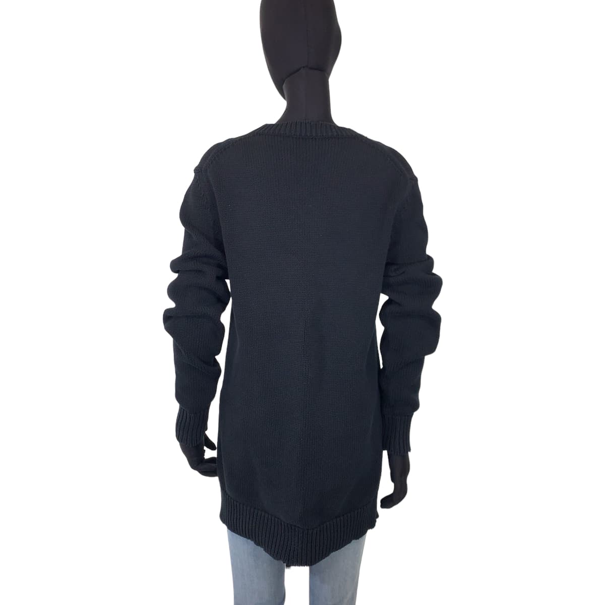 21474
Givenchy ジバンシー ロゴ サイズS ブラック 黒 ニット ニット セーター メンズ ABP32