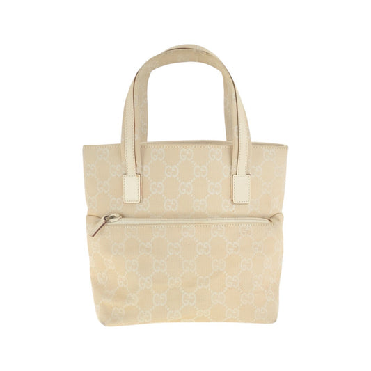 21491
GUCCI グッチ ベージュ アイボリー GGキャンバス 002.1079 トートバッグ ハンドバッグ レディース AB33